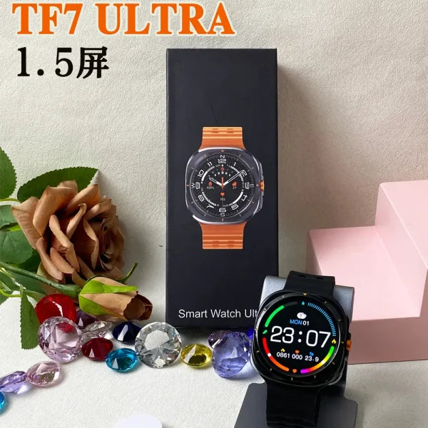 Tf7 Ultra Smart Watch Metal Body