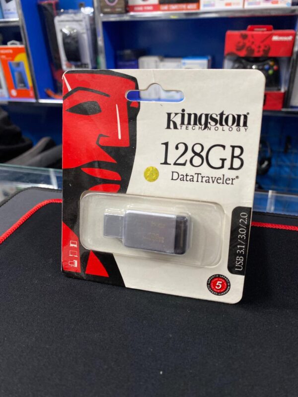 Kingston 128GB DataTraveler | USB 3.0 High-Speed Flash Drive